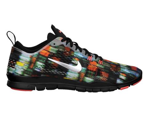 nike free 5.0 trainer fit 4 damen trainingsschuh schwarz weiß